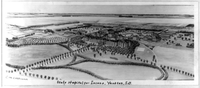 State Hospital for Insane, Yankton, S.D. LCCN2003673119