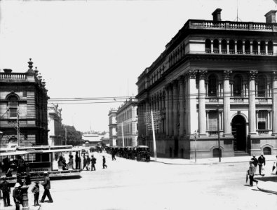 StateLibQld 1 137955 Queen and Creek Streets, Brisbane, ca. 1900
