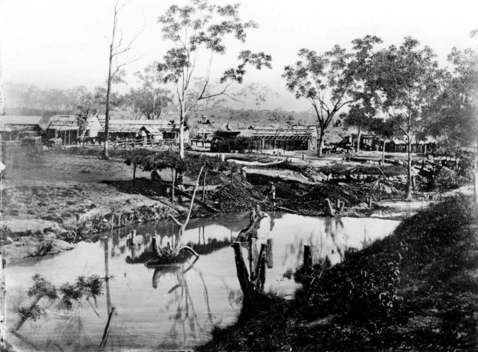 StateLibQld 1 205236 View of Ravenswood, Queensland, 1870