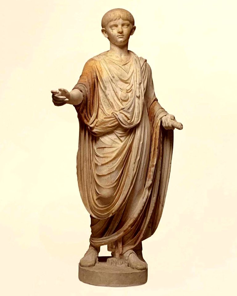 Statua di Nerone giovane