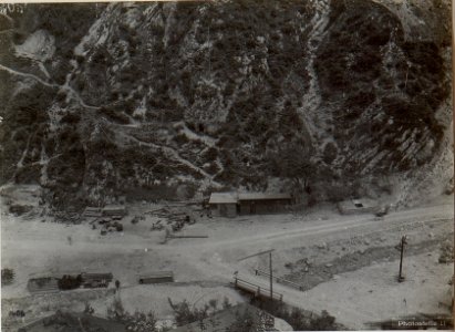Stationsanlage 89. mit Fontana Secca. (Aufzug Kote 433.) (BildID 15643482)