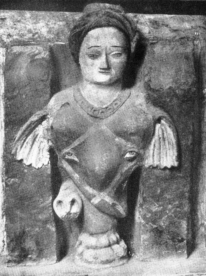 Statue from Kizil Caves