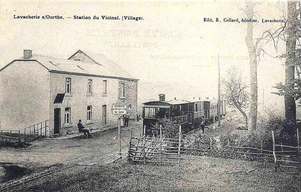 Station du vicinal Lavacherie