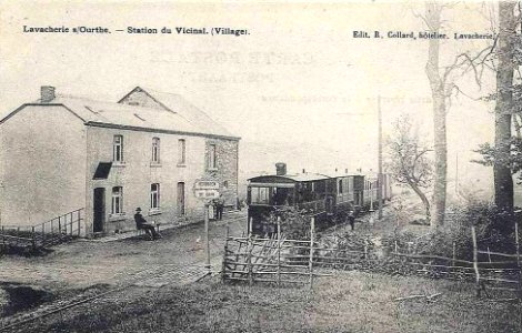 Station du vicinal Lavacherie