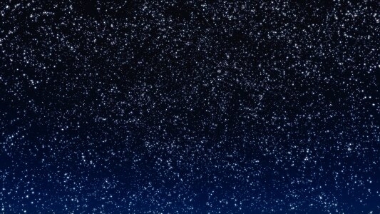Starry sky star background photo