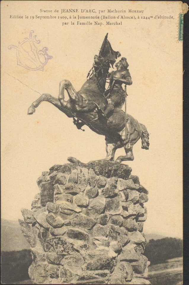 Statue de Jeanne d'Arc par Mathurin Moreau … CP 3167 PR