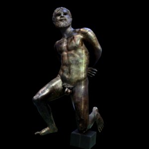Statue of a prisonner-RHO.2007.06.1962-IMG 9163-black