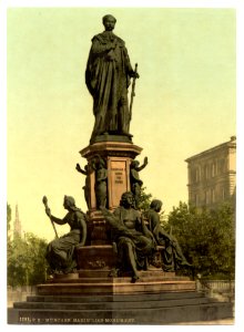 Statue of King Maximilian II of Bavaria, Munich, Bavaria, Germany-LCCN2002696153 photo