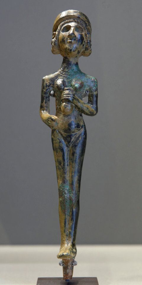 Statuette from Tell Jigan Louvre N3088