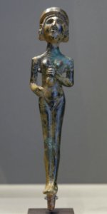 Statuette from Tell Jigan Louvre N3088