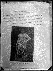 Statue restituée de Zeus. - Fonds Berthelé - 49Fi1570