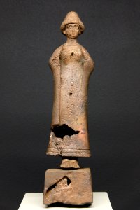Statuette en cuivre déesse Lama - Isin-Larsa