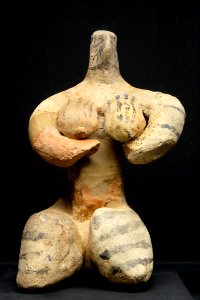 Statuette féminine - période Halaf (5500 av. J.-C.)