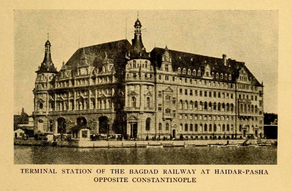 Stazione della Bagdad railway a Haydarpasa