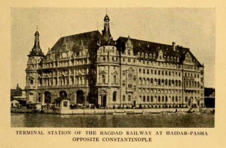 Stazione della Bagdad railway a Haydarpasa