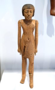 Statuette of a Striding Man, Egypt, Old Kingdom, Dynasty 6, probably reign of Pepi II, c. 2246-2152 BC, wood - Arthur M. Sackler Museum, Harvard University - DSC01468 photo