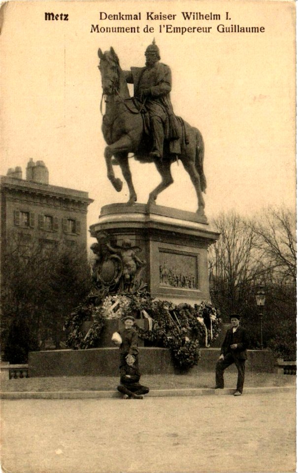 Statue équestre de l'empereur Guillaume