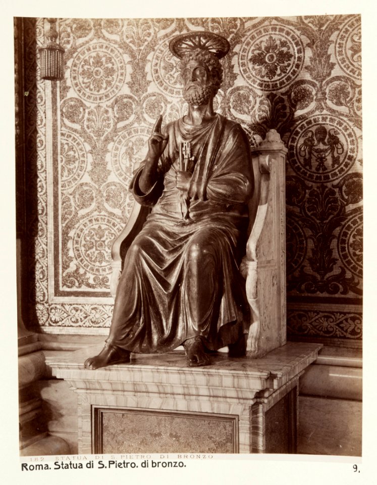 Staty av St Peter - Hallwylska museet - 107519