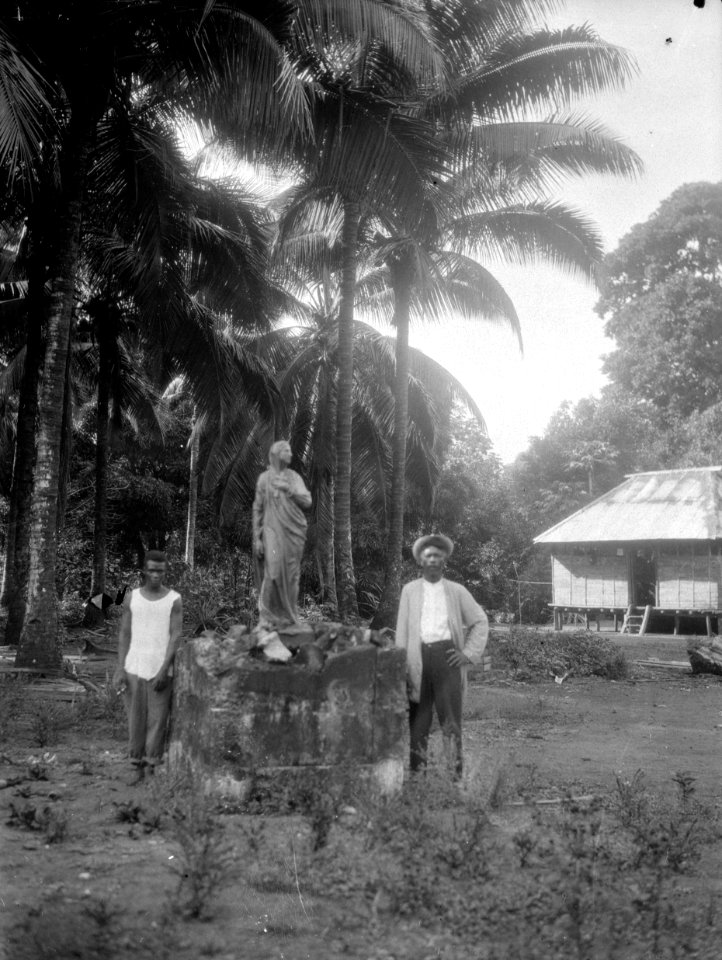 Staty av den heliga Dorotea hos folket i Puerto Piñas. Pacifik-kusten. Darién. Panama - SMVK - 004019