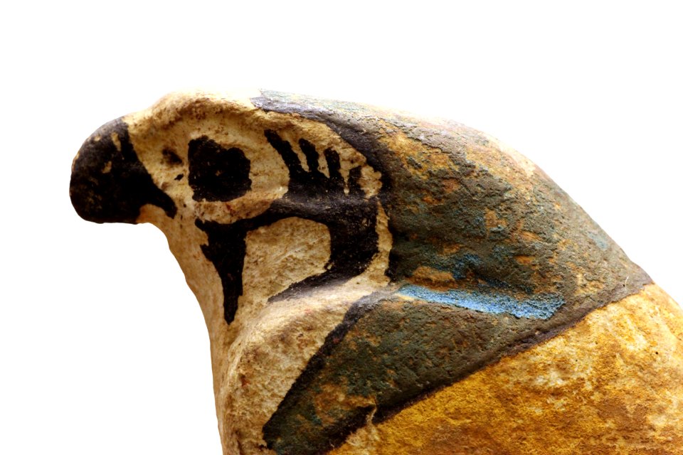Statuette of falcon-MAHG D 220-IMG 1867-white