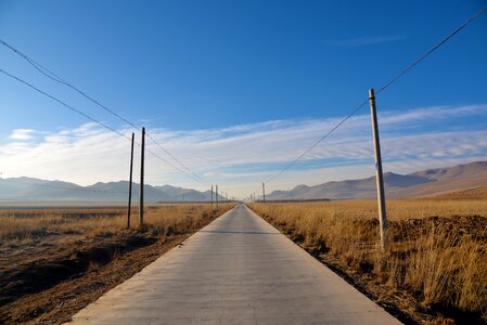 Outdoor road the distance