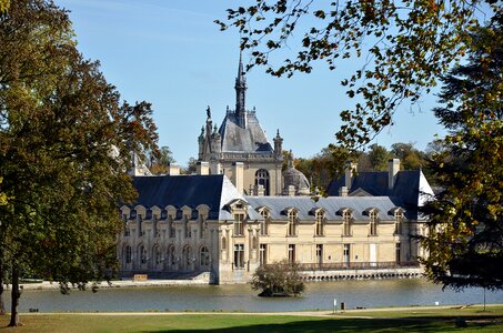 Castle castle of chantilly palace