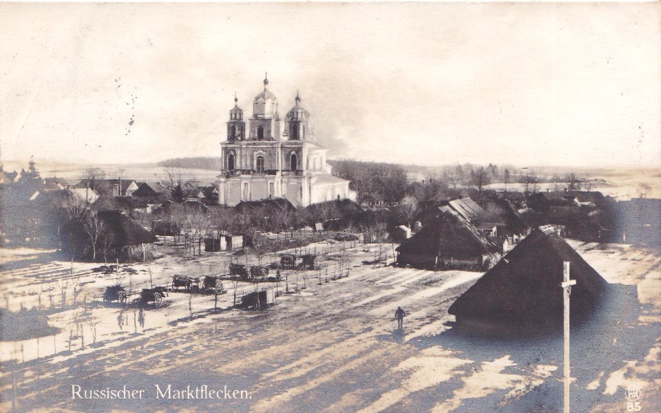 Stałavičy, Sadovaja-Rynak, Janicki. Сталавічы, Садовая-Рынак, Яніцкі (E. Gebel, 1916)