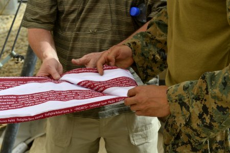 Steak Team Mission grills Afghanistan 120502-N-LS301-438