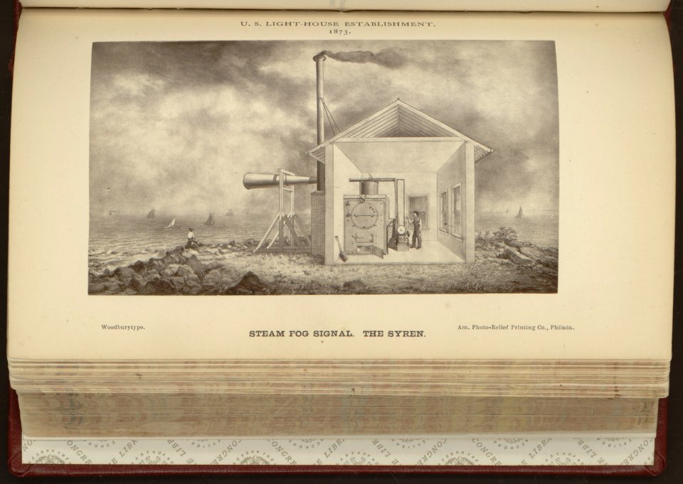 Steam fog signal, the syren LCCN2005691946