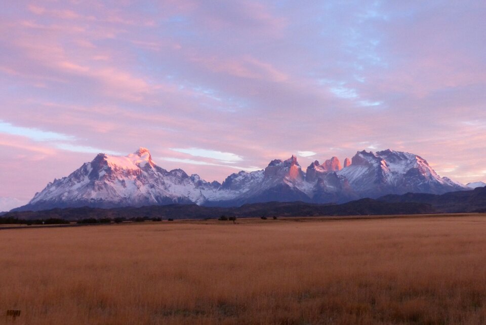 Panorama travel dawn