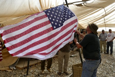 Steak Team Mission grills Afghanistan 120502-N-LS301-416