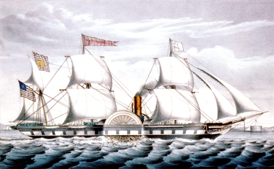 Steamship Washington - 1847