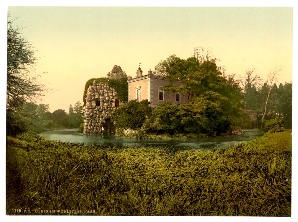 Stein, park of Worlitz, Anhalt, Germany-LCCN2002695099