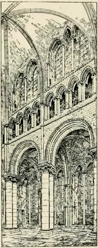 Stein - Les Architectes des cathédrales gothiques, Laurens (page 115 crop) Gravure - Cathédrale de Canterbury