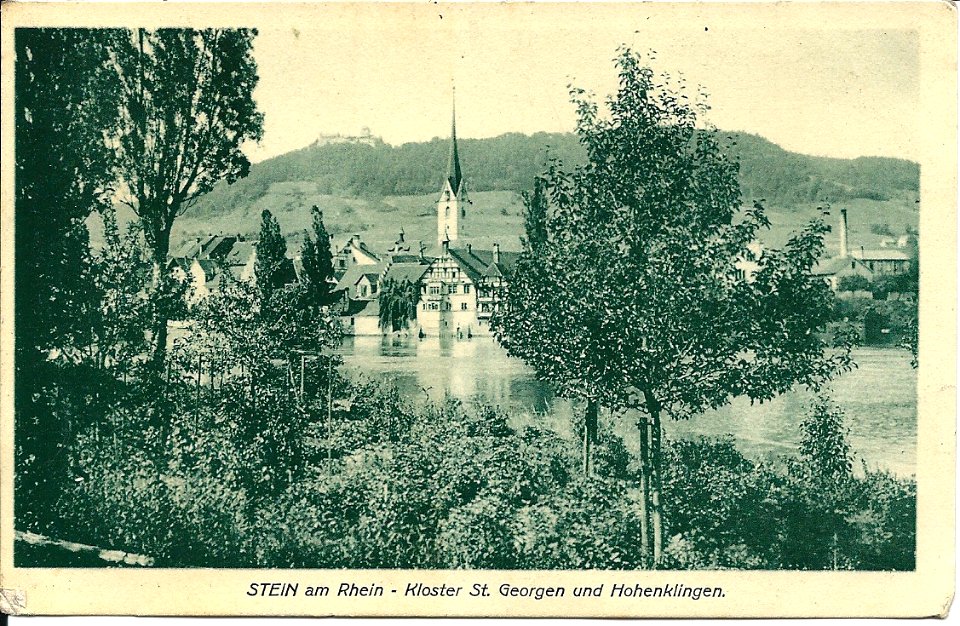 Stein-s-Rhin CouventSt-Georges 1920