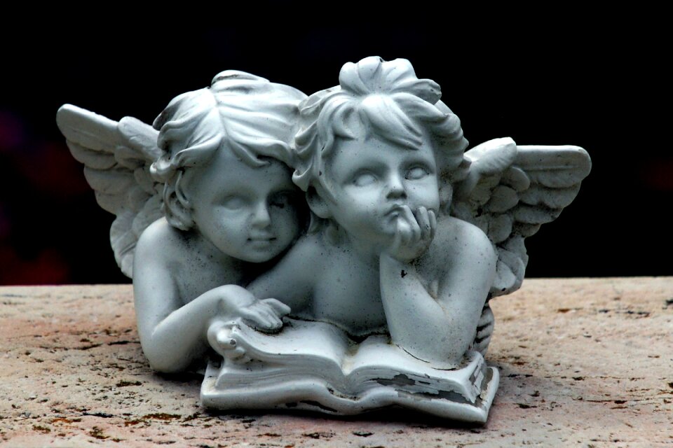 Angel figure statue sculpture