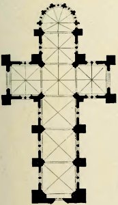 Stein - Les Architectes des cathédrales gothiques, Laurens (page 51 crop) plan cathédrale Angers
