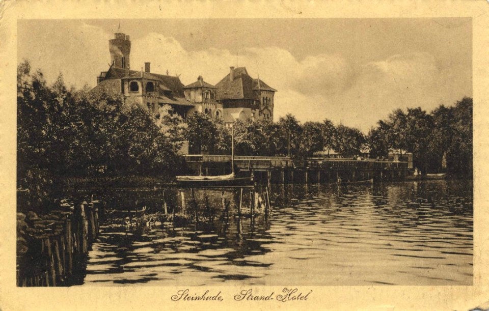 Steinhude, Niedersachsen - Strandhotel (Zeno Ansichtskarten)