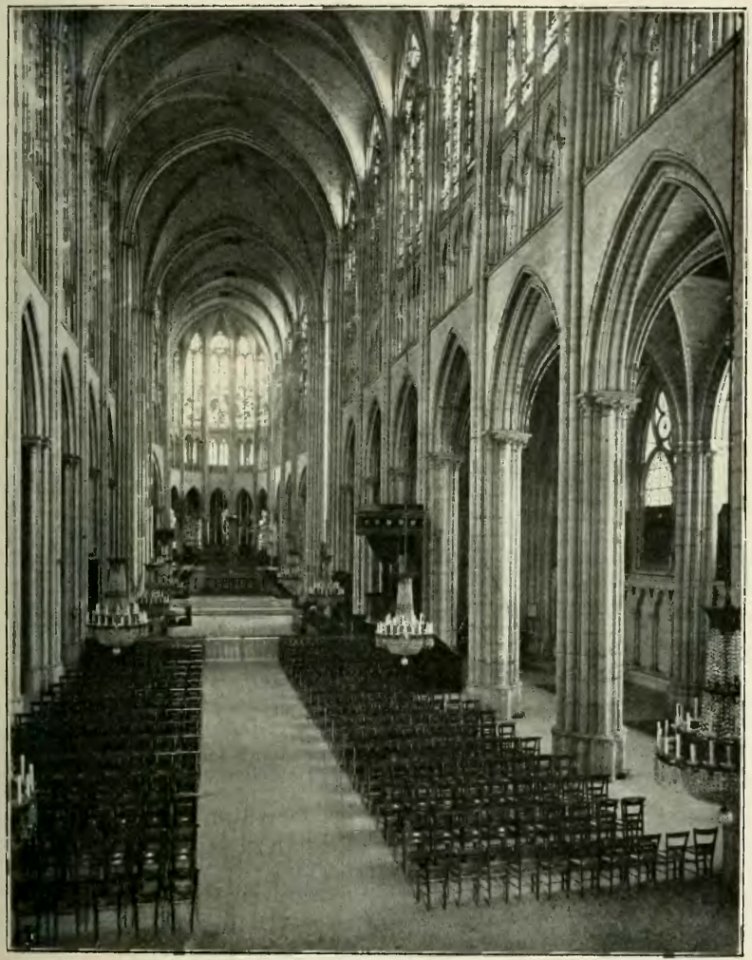 Stein - Les Architectes des cathédrales gothiques, Laurens (page 55 crop) Saint-Denis nef