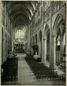 Stein - Les Architectes des cathédrales gothiques, Laurens (page 55 crop) Saint-Denis nef