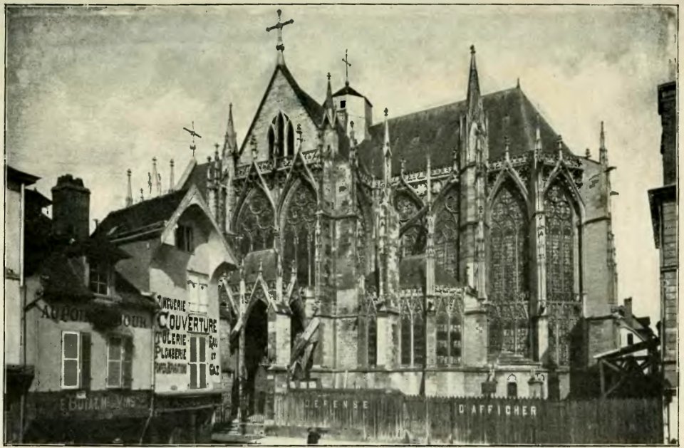 Stein - Les Architectes des cathédrales gothiques, Laurens (page 87 crop) Troyes - Eglise Saint-Urbain