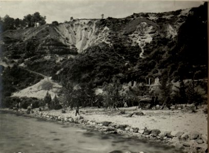 Stellung der 15 cm Mörser Batterie am RAVELNIK. Aufgenommen am 4. Juli 1916. (BildID 15478927)