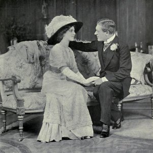 Stella Patrick Campbell and George Alexander in The Importance of Being Earnest