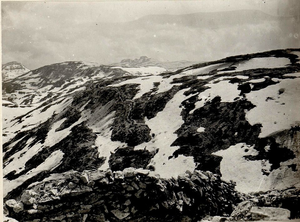 Stellung am Campigoletti und Monte Chiesa (BildID 15627382)