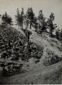 Stellung bei den Jägern des zehnten Bataillons (BildID 15444454)