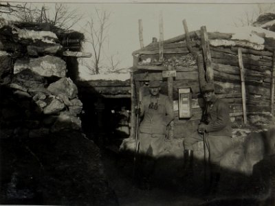 Stellung beim Infanterie Regimente Nro.1. (BildID 15448037)