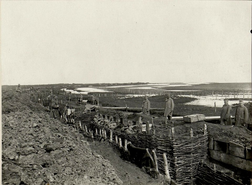 Stellungs Ueberblick. Aufgenommen am 25. III. 1916. Inf.Rgt.Nro.5. (BildID 15536338)