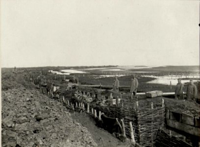 Stellungs Ueberblick. Aufgenommen am 25. III. 1916. Inf.Rgt.Nro.5. (BildID 15536338)