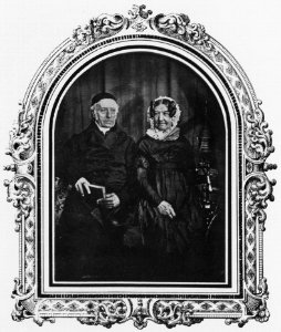 Stelzner, Carl Ferdinand - Daniel Runge, Kaufmann in Hamburg und Frau Wilhelmine (Zeno Fotografie)