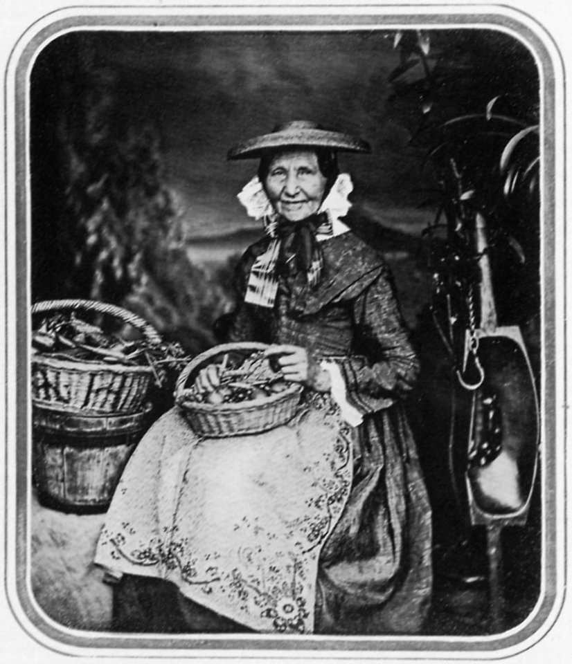 Stelzner, Carl Ferdinand - »Mutter Albers«, die Gemüsefrau der Familie Stelzner (Zeno Fotografie)